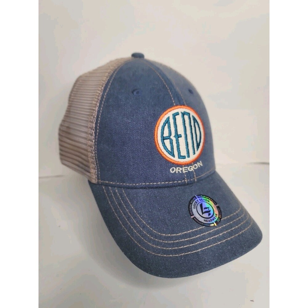 Bend Oregon Snapback Hat Adjustable Mesh Back Trucker Hat One Size Fits All